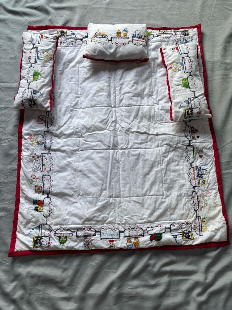 Kids Play Mat &amp; Pillow Set