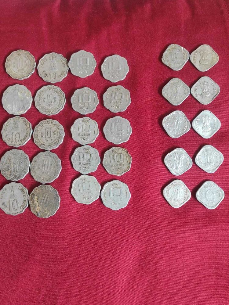 vintage old coins for home collection