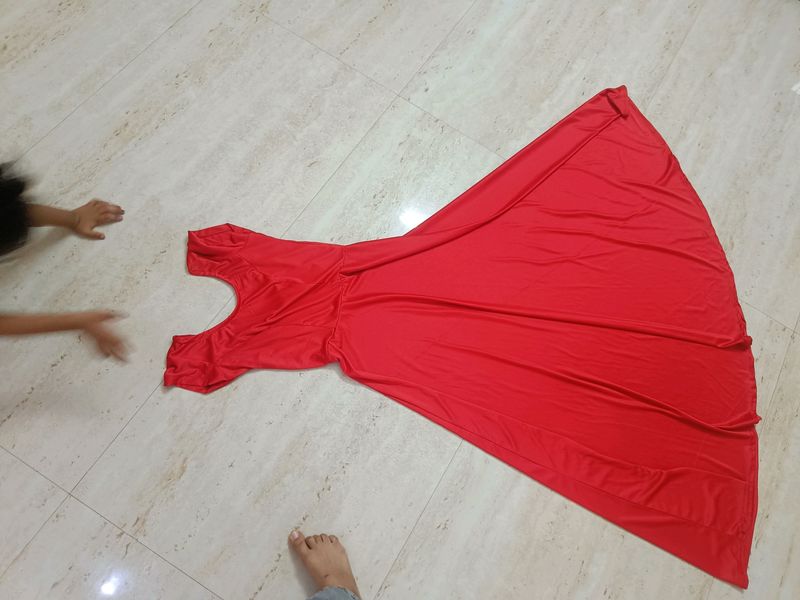 Red Long Gown