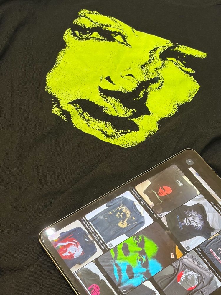 Graphic Print Black T-Shirt