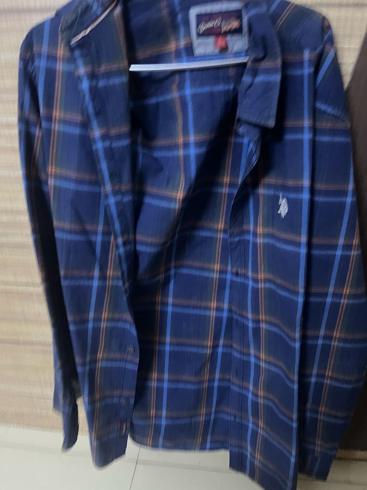 Stripped Us Polo Shirt
