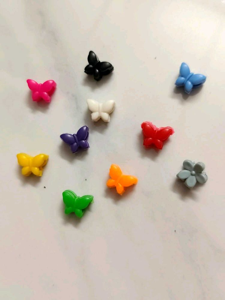 Y2K Butterfly Hair Clips 🦋💖 Colorful Set