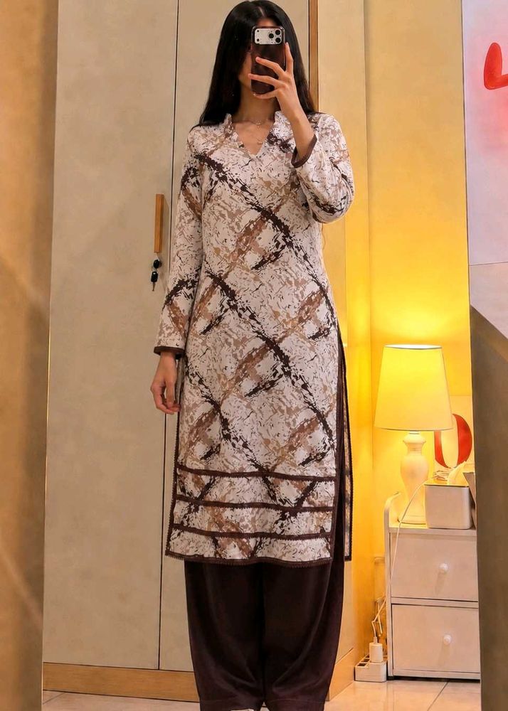 Stylish Printed Kurta Set