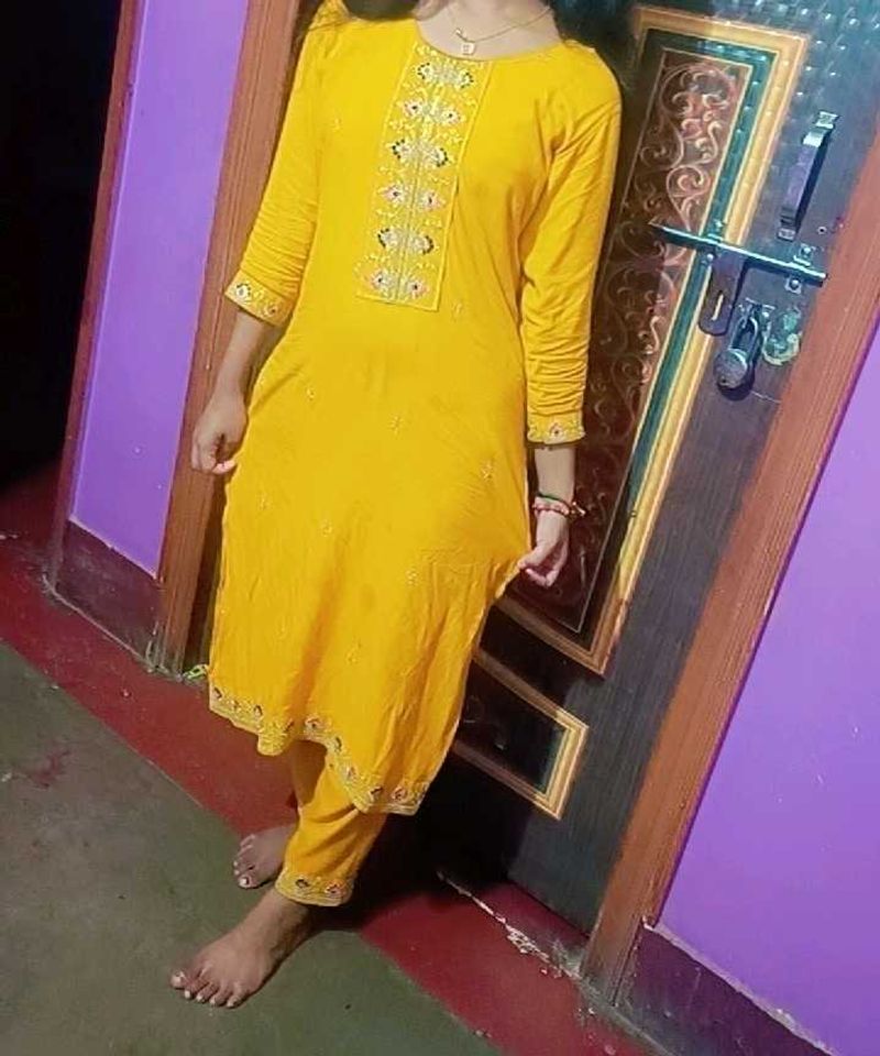 yellow cotton blend