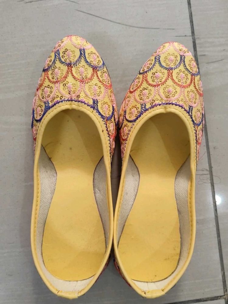 Embroidered Flats &amp; Sandals