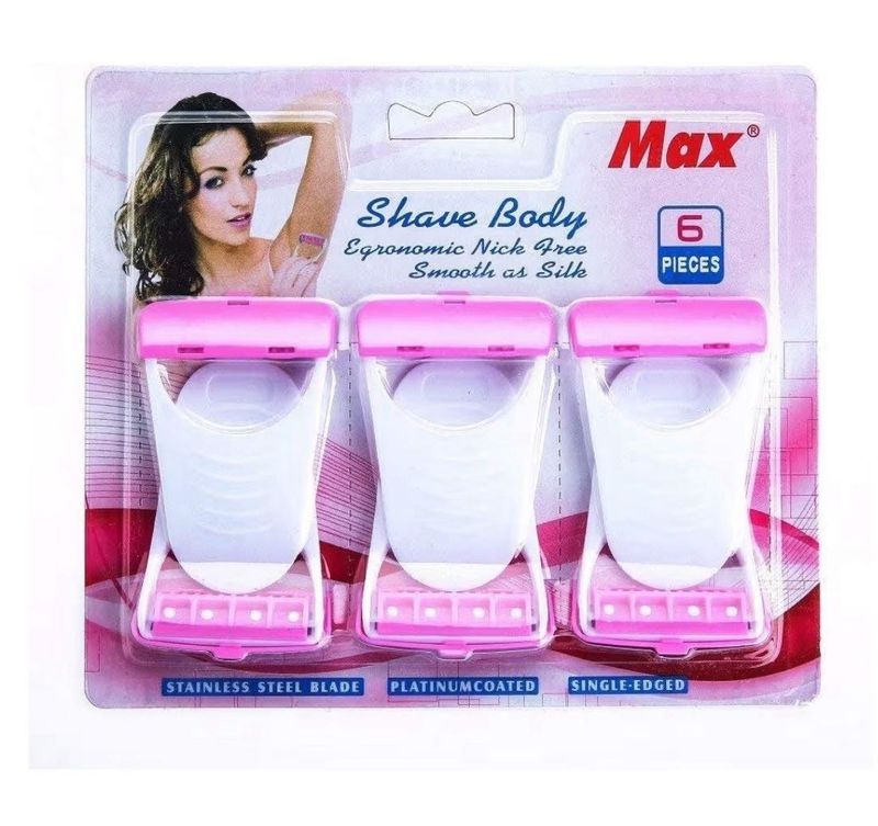 Max Body Razor - 6 Pieces