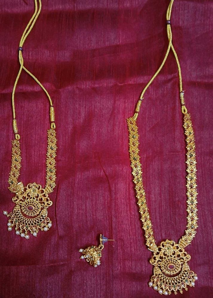 Gold Plated Necklace &amp; Earring Set