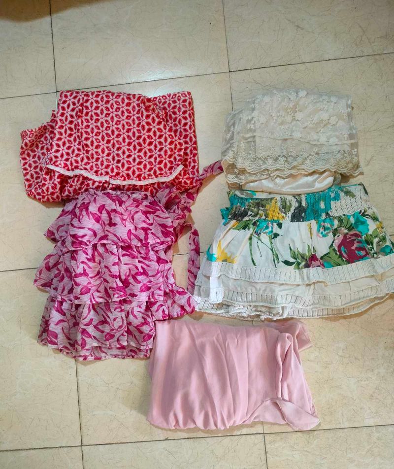 Bundle of summer Dresses 🥤🍒🥵🍧🍨🐚