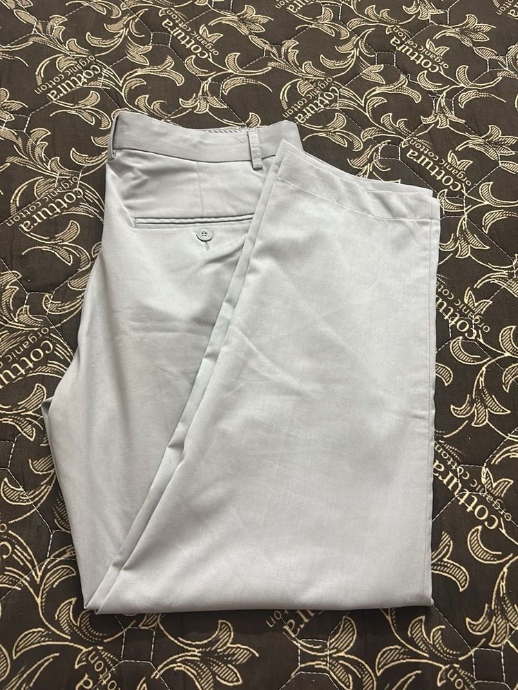 Men's Light Grey formal Pants