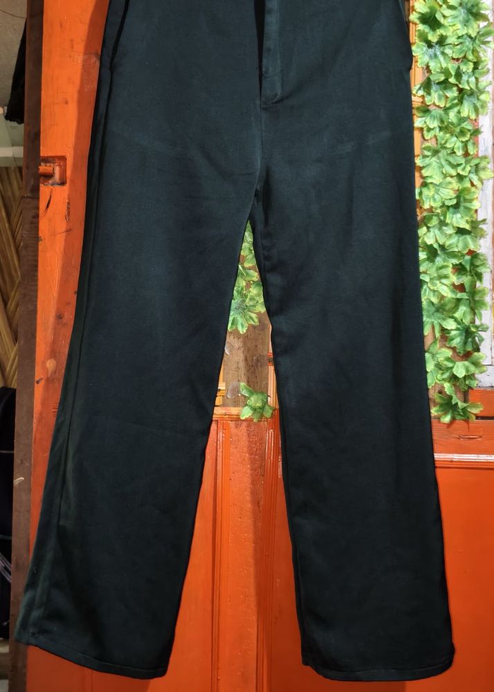 dark green formal pant