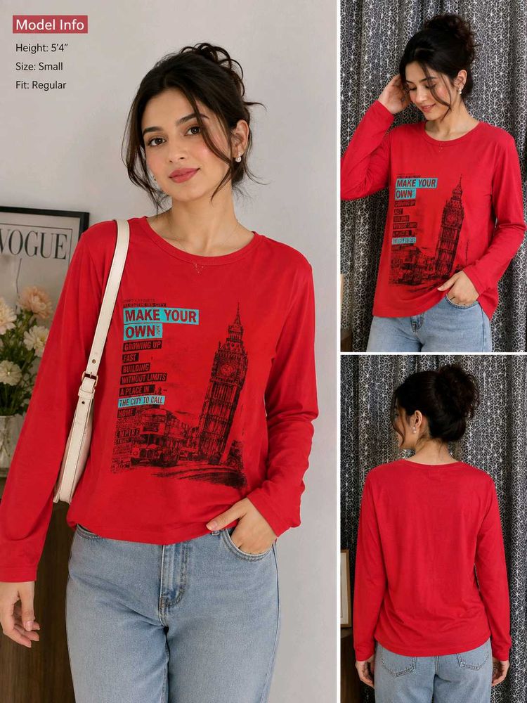 ❤️red tshirt ❤️