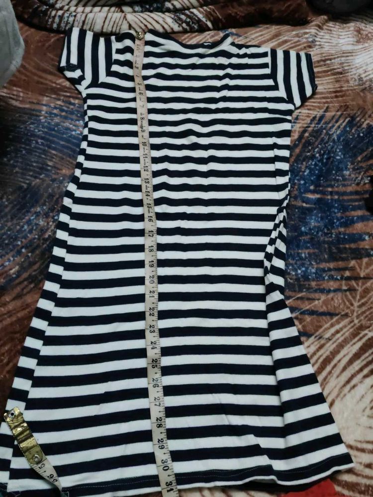 Striped Casual Dress