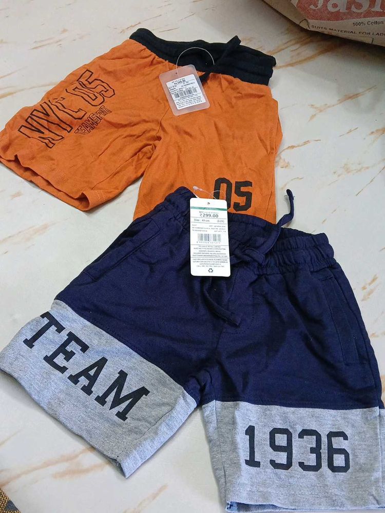2-3 year Boys' Stylish Shorts - New with Tags