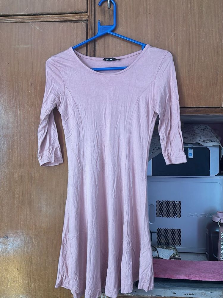 Casual Pink Dress