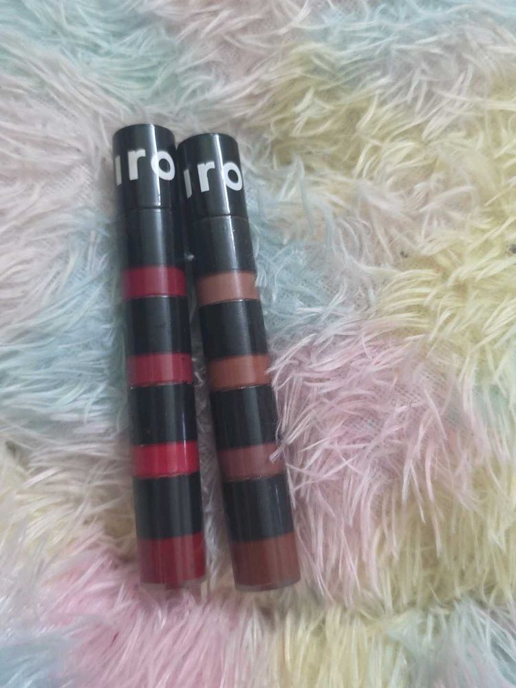 IRB Lipstick Duo - Red &amp; Nude Shades