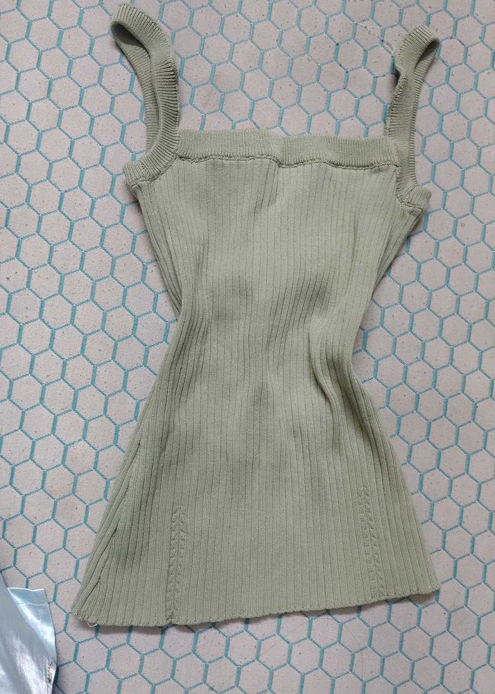 Ribbed Knit Tank Top
