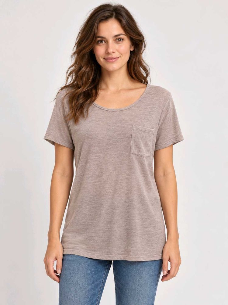 Women's Basic Pocket T-Shirt
