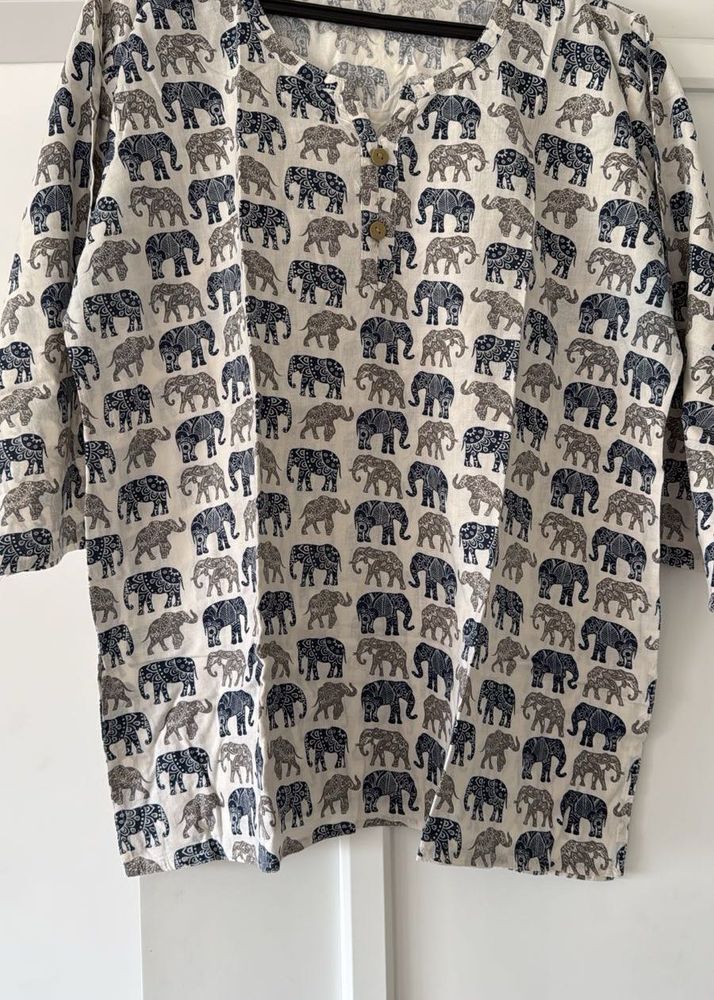Brand New Jaipuri Printed Short Kurti