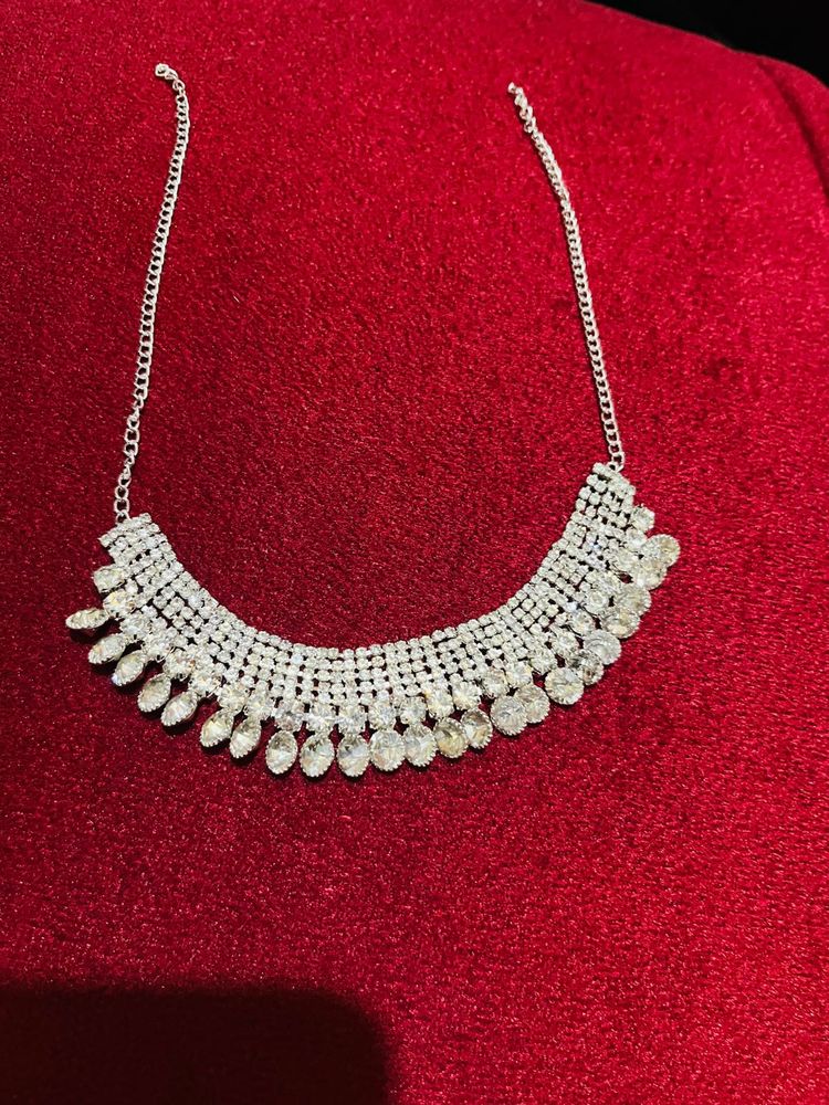 Branded American Diamond Necklace New With Tag