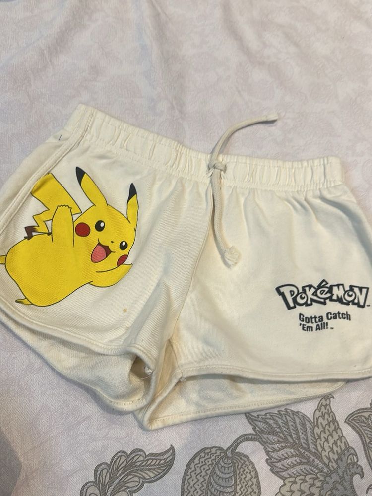Pokemon Pikachu Shorts