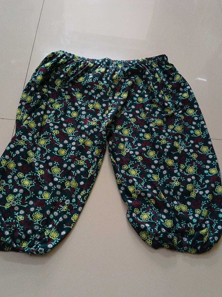 Floral Print Palazzo Pants