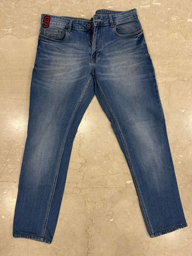 Classic Blue Denim Jeans