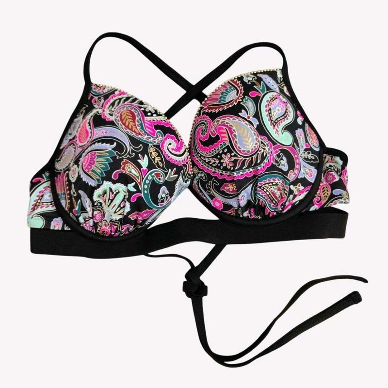 Colorful Paisley Bikini Top 🆕 NWOT 🫶 🫰 🎉