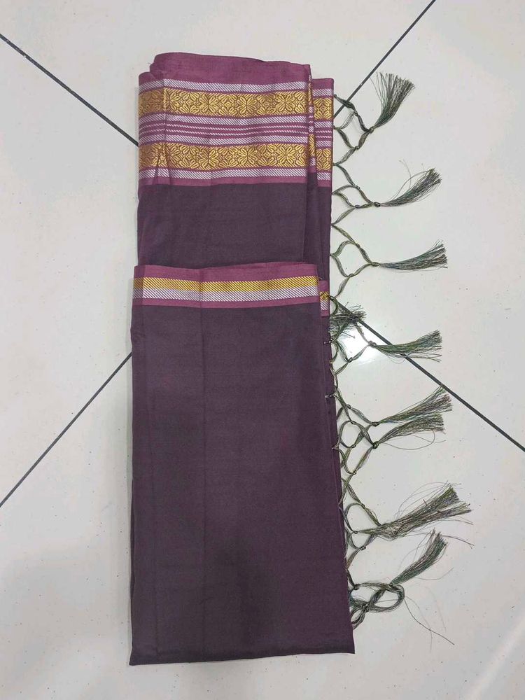 Elegant Purple Saree / Never Used