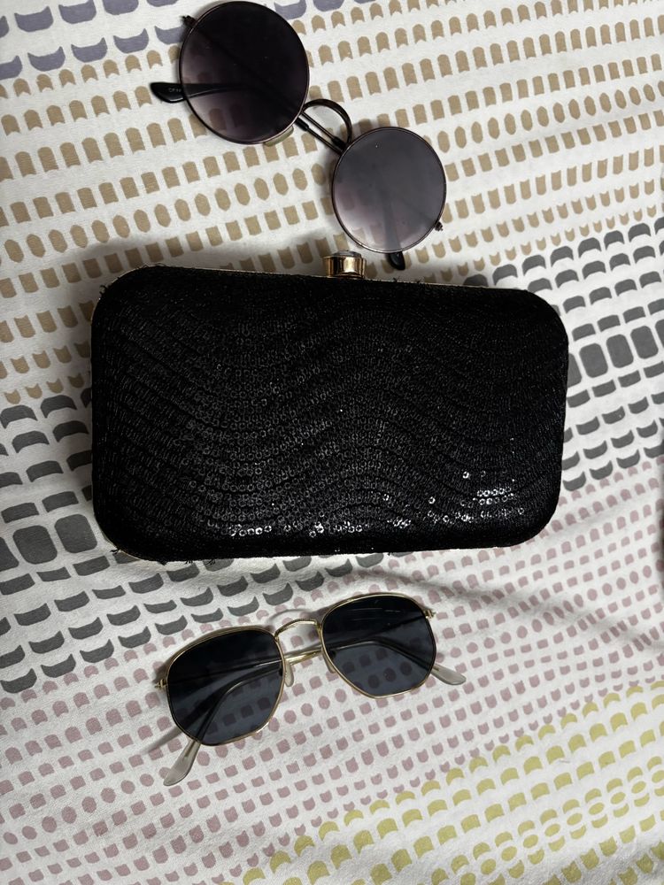 Party Combo Clutch &amp; Shades