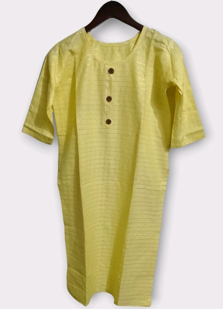 Yellow Tunic Top