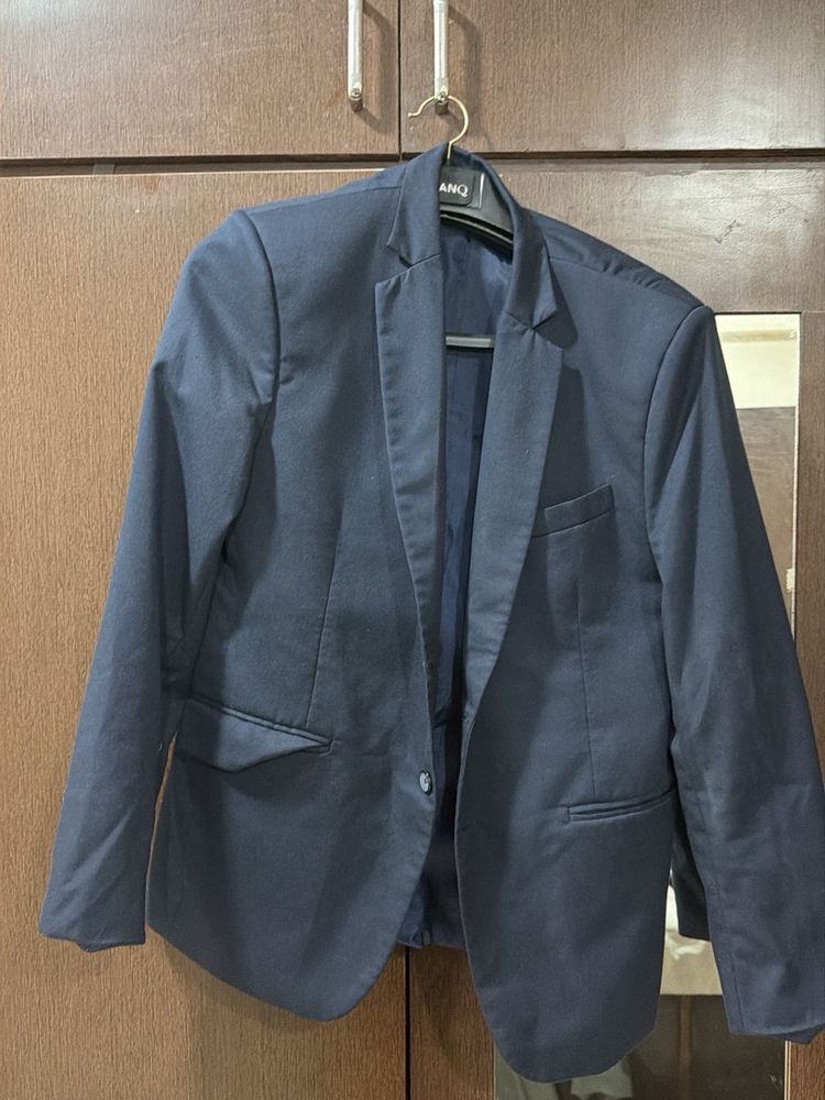 Classic Navy Blue Blazer