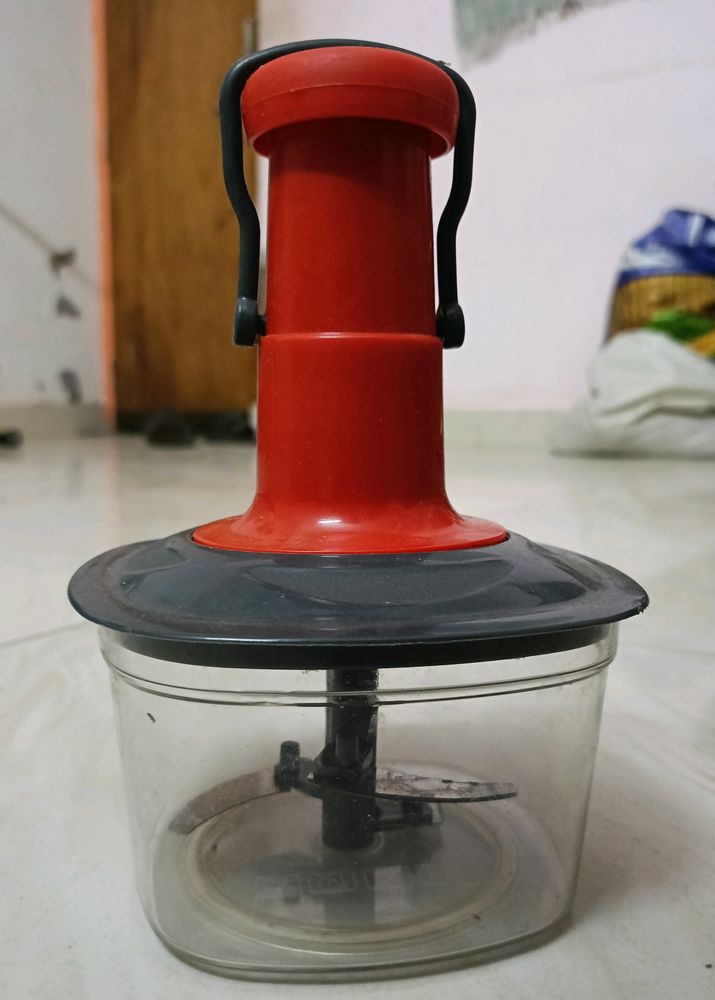Manual Handy Chopper 3 Stainless Steel Blade Veget