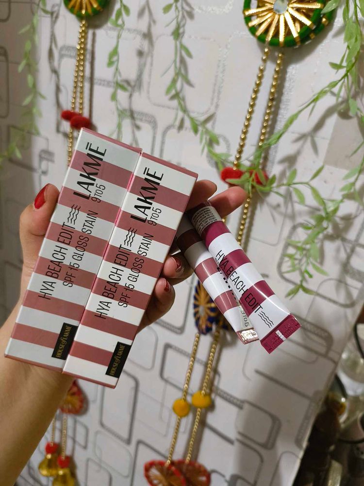 1 any Lakme Lip Stain - Beach Edit