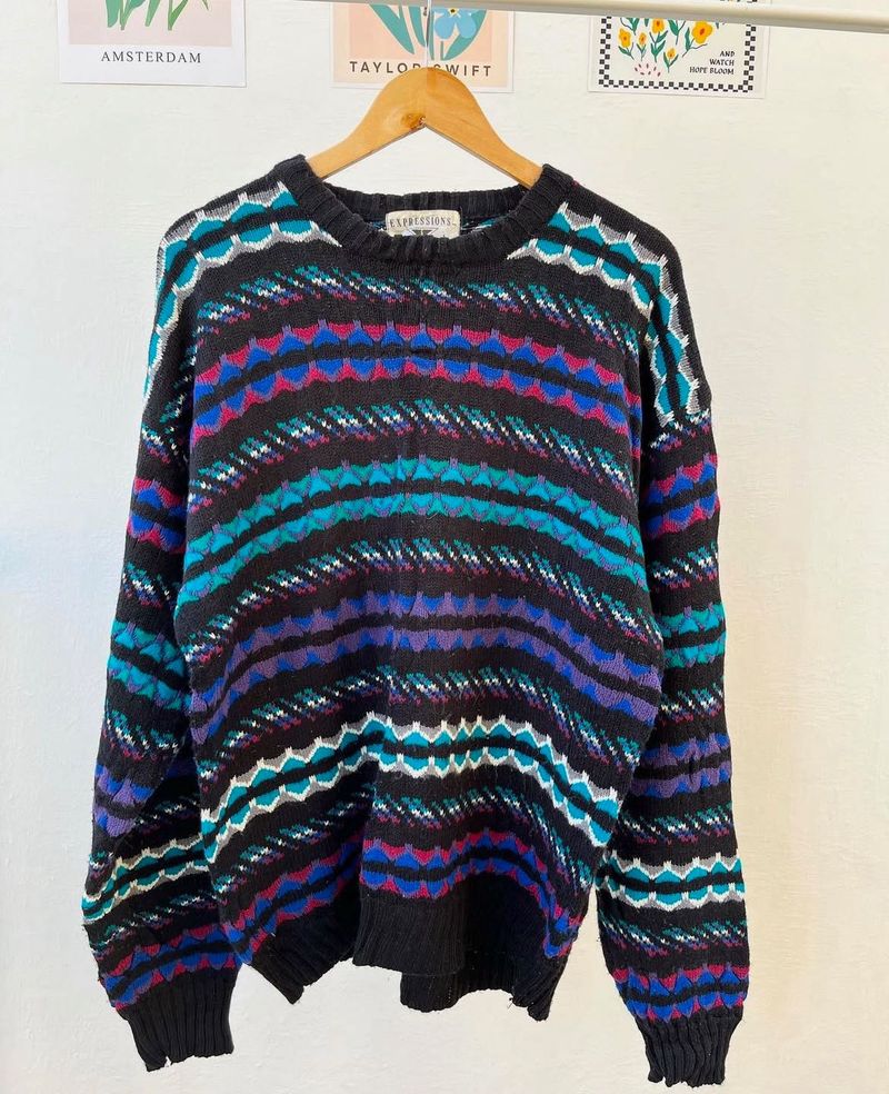 Vintage Coogi Style Sweater