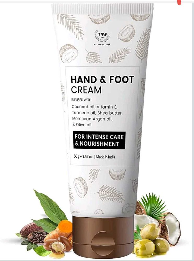 TNW-THE NATURAL WASH Hand &amp; Foot Cream - 50gm | En