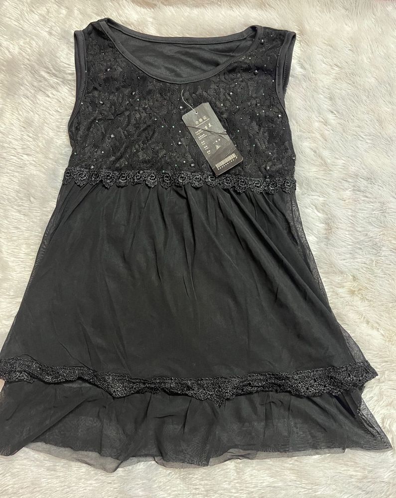 Y2k Lace  Detail Tank Top
