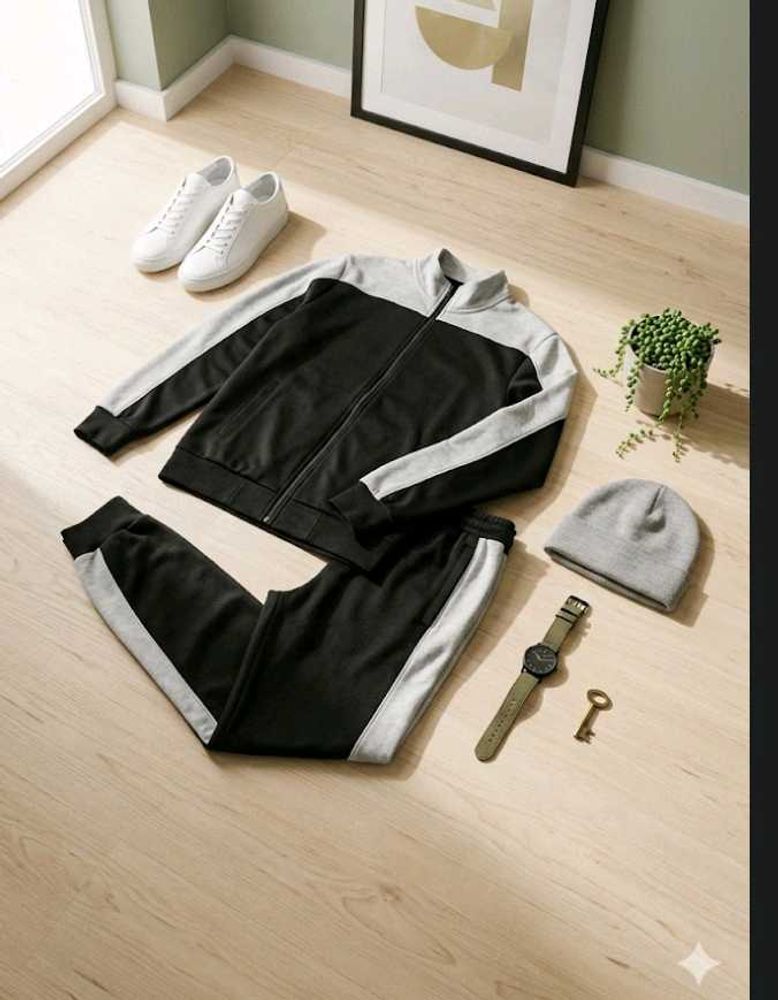 Track Suit Jacket &amp; Joggers Boy Age 13-14