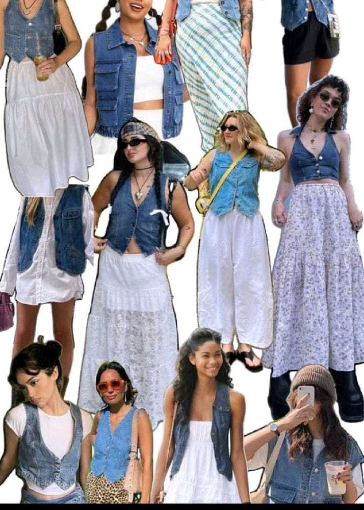 Denim Vest 🔝🔝🔝