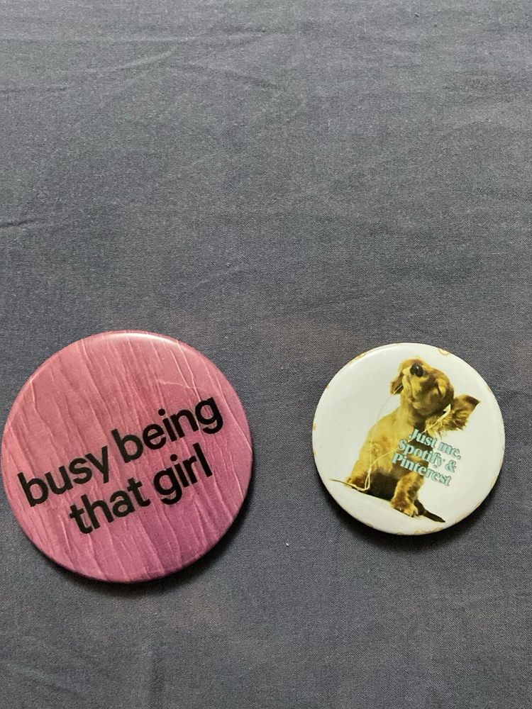 Cute Button Pins Set