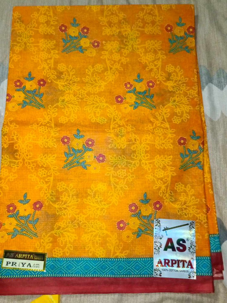 Pure cotton (sutti) saree