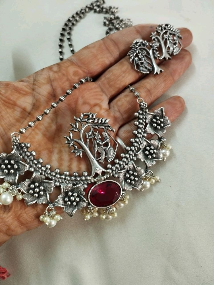 Newly Gorgeously Deisgned New Design Neckpeice Set ❤️👌👌👌