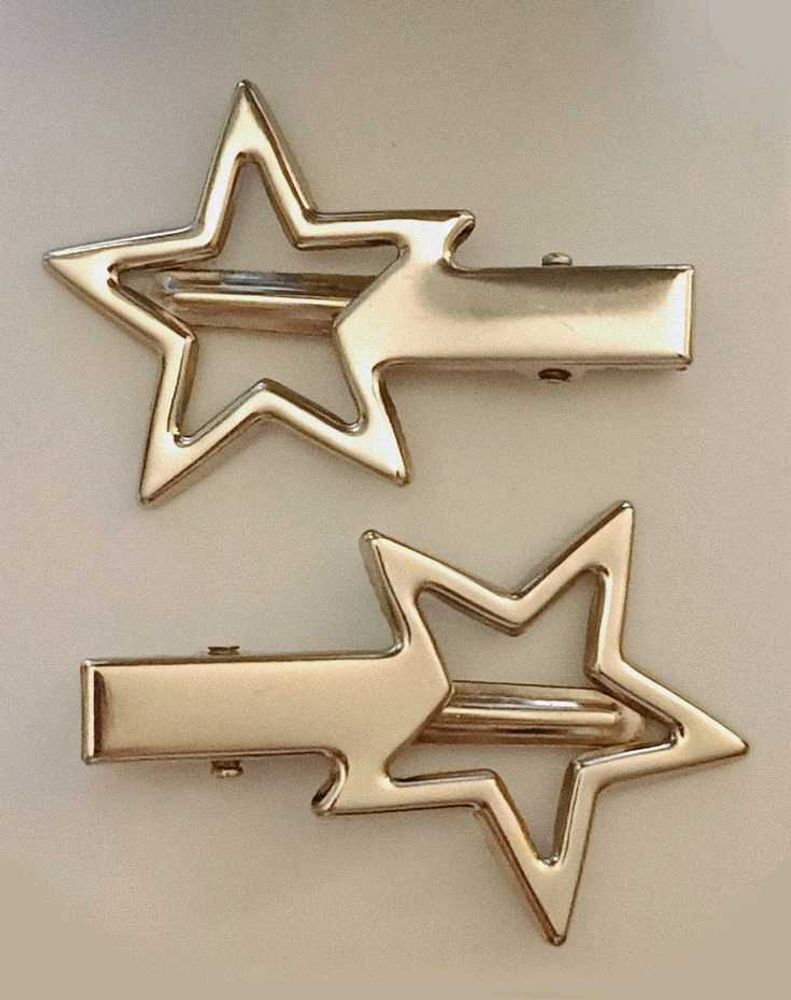 Star Hair Clips Set