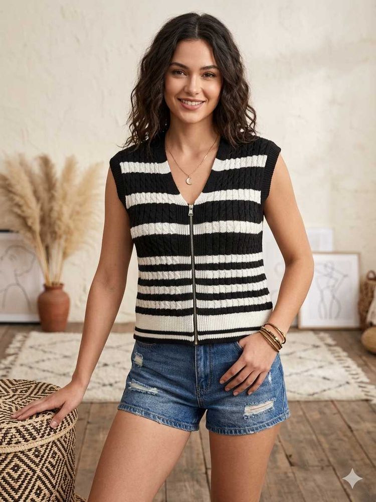 🎉Buy1 Get1 Free🎉Striped Knit Sweater G