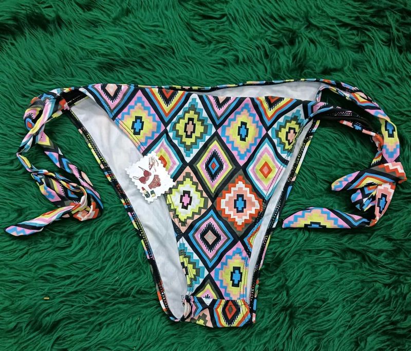 Boho Pattern 🆕🎁Tie-Side Bikini Bottoms