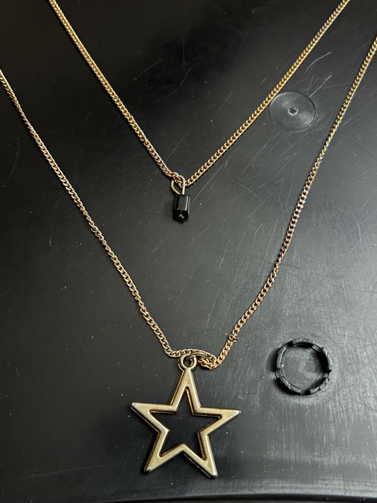 Layered Star Necklace