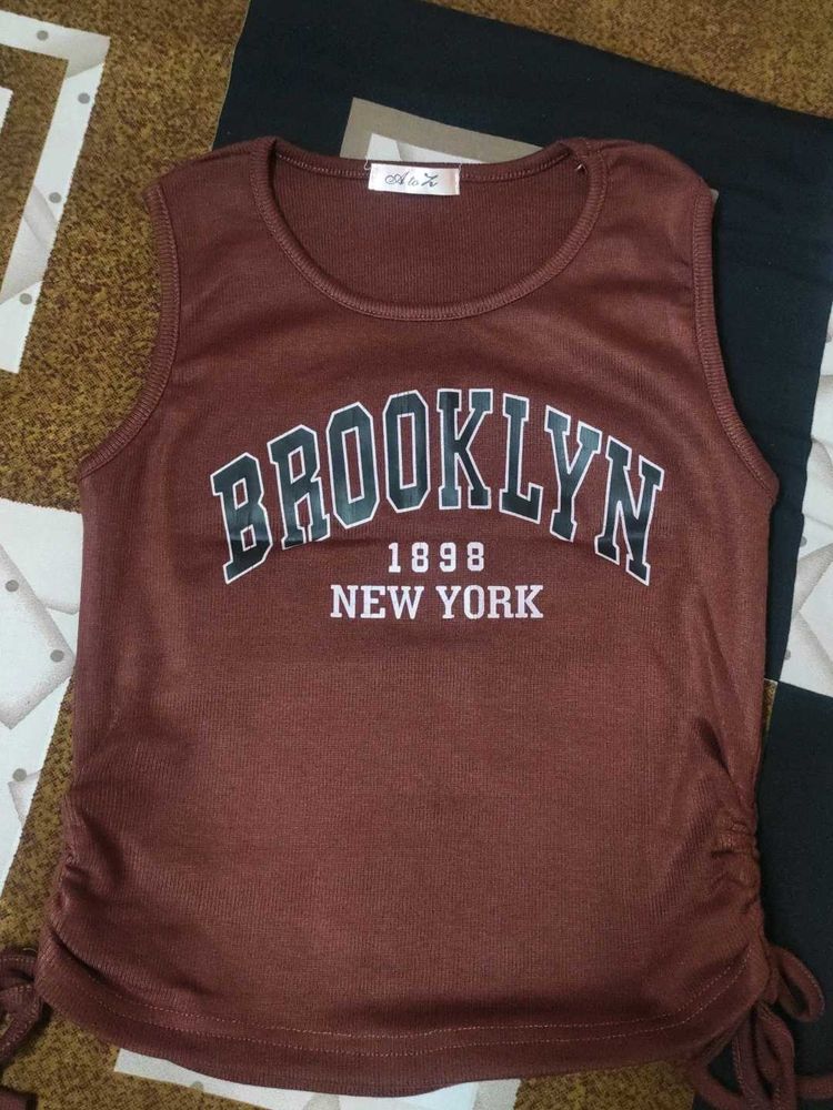 Brooklyn New York Sleeveless Top