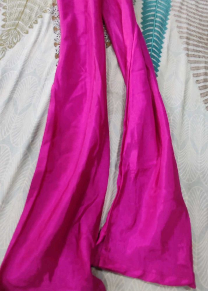 Vibrant Pink Palazzo Pants