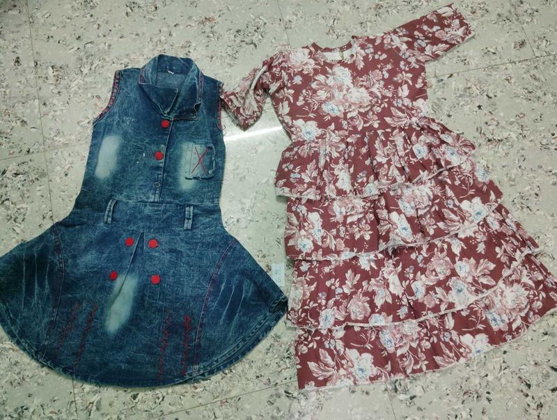 Cute Girls Dresses - Set of 2