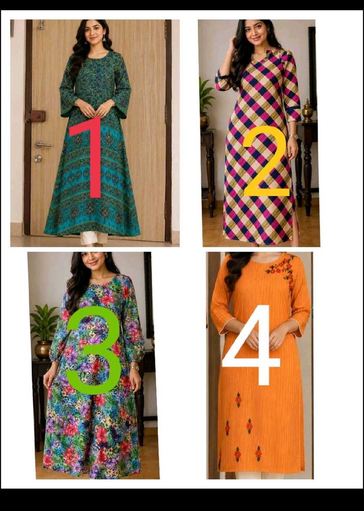 Kurtas - Set of 4
