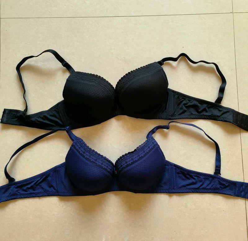 Combo Of 2 Heavily Padded Pushup Bra 🖤🐾